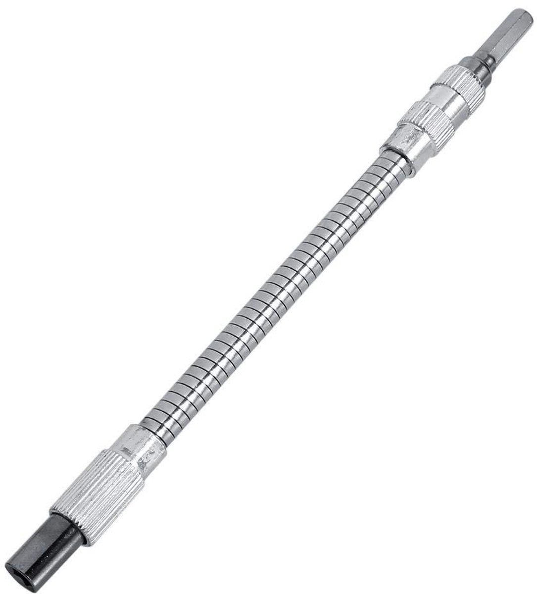 Dailygoods- Verlengstuk Flexibel - Verlengstuk voor Boormachine - Verlengstuk voor Schroevendraaier - Bending tot 300 Graden - Handbescherming - Metaal Materiaal - Boorverlengstuk