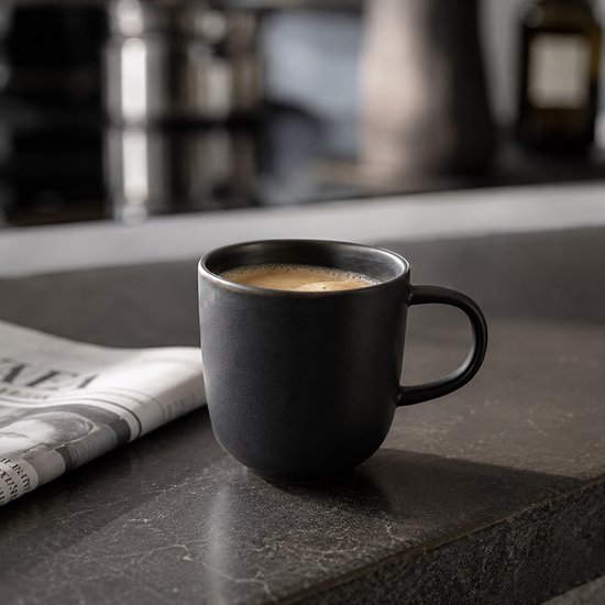 Dutch Rose Velvet - Tasse Dutch Rose Zwart Mat