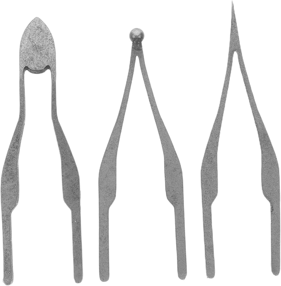 Houtbrandpunten - Pyrografie Tips - Gedetailleerd Houtsnijden - Hoge Duurzaamheid - 3 Stuks - Zwart