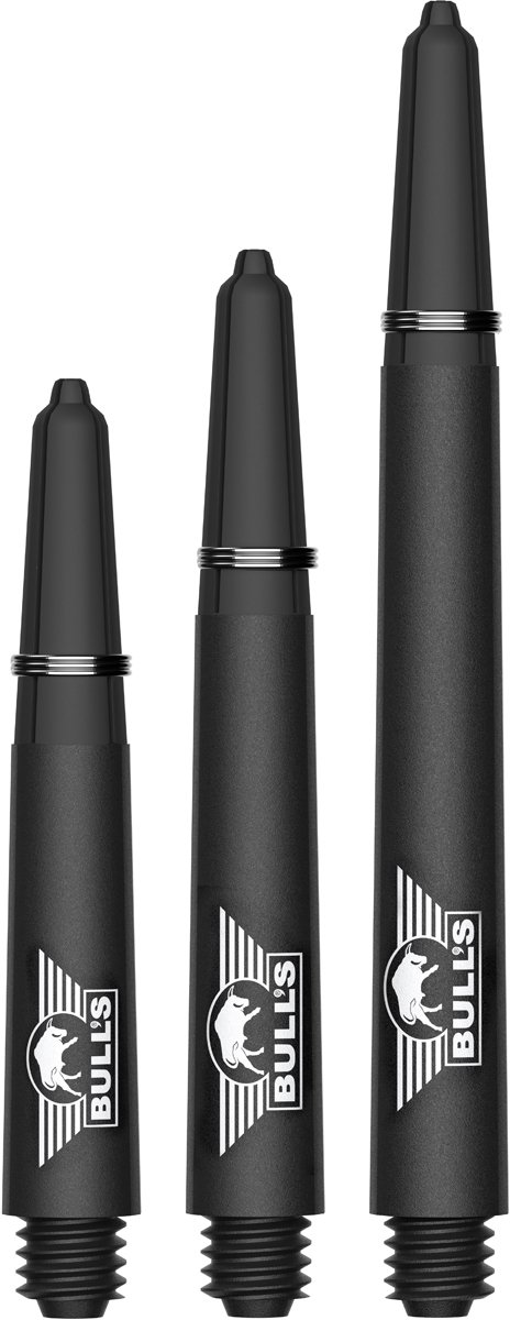Bull's - Capo Carbon - Zwart - Medium - Dartshaft van Bull's — afbeelding 4