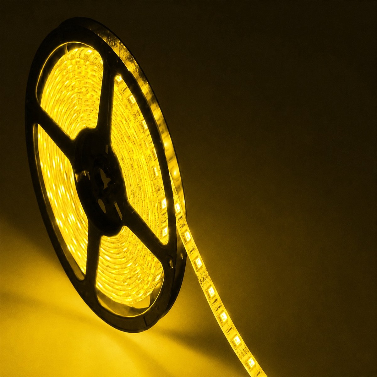 LED Strip Geel - 60 LEDS Per Meter - Waterdicht - 3 Meter