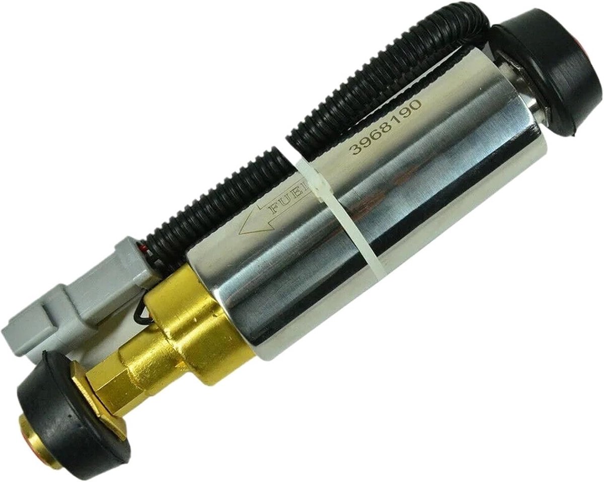 Brandstofpomp - Overdrachtspomp - Motor Onderhoud - Directe Vervanging - 12V - Zwart