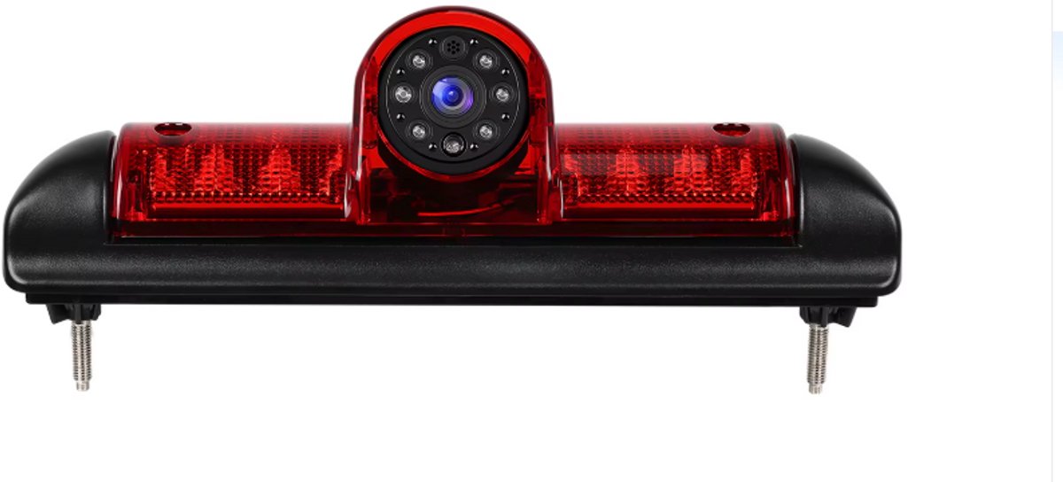 Cherrys Finds - Derde Remlicht Achteruitrijcamera Draadloos - Achteruitrijcamera - Nachtzicht - Achteruitrijcamera camper - Fiat Ducato - FIAT Ducato Laatste 3e Generatie 2006-2017 - Peugeot Boxer 2006-2017