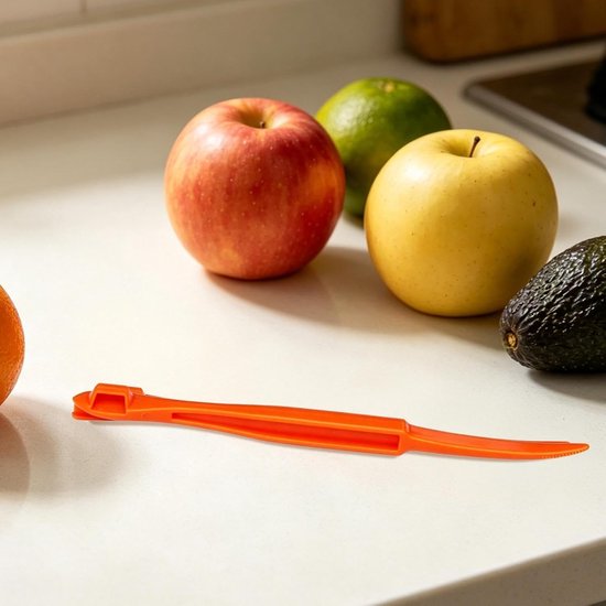 Citrusschiller Hulpmiddel - Fruitsnijder - Makkelijk Schillen - Ergonomisch Gebogen Ontwerp - 158 cm - Niet gespecificeerd — afbeelding 3