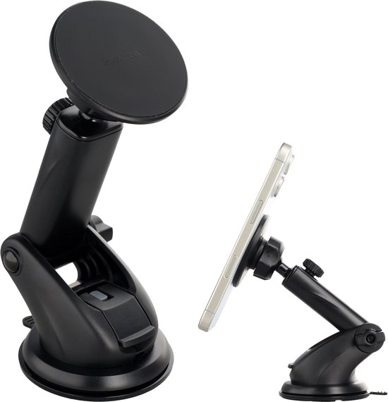 imoshion Telefoonhouder Auto Magnetisch - Geschikt voor MagSafe - Krachtige Zuignap voor Dashboard / Raam - GSM houder