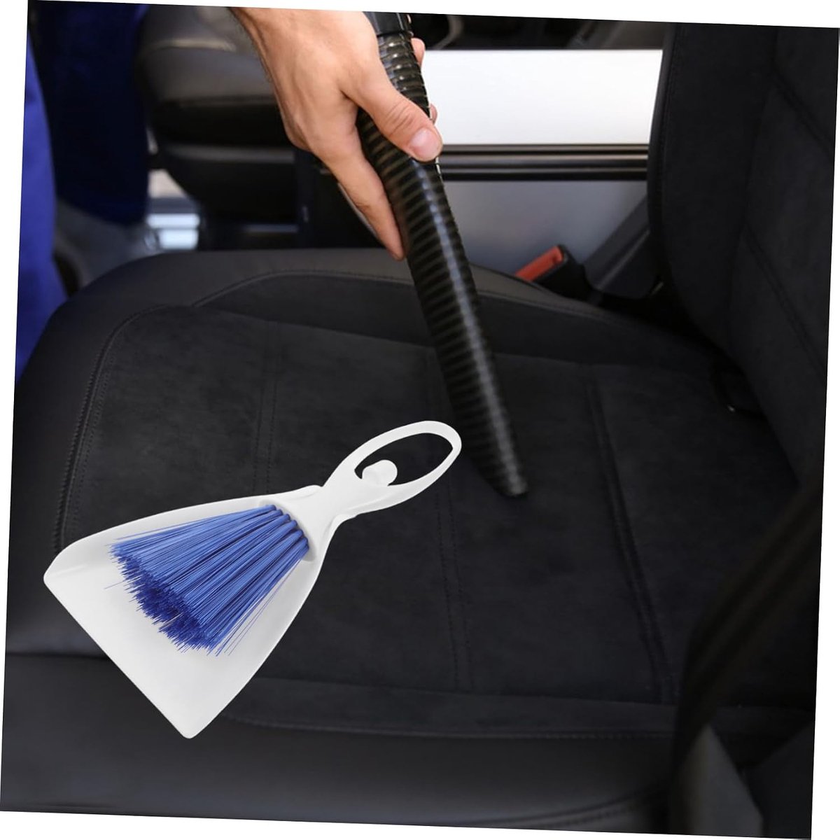 Auto Poetsborstel - Interieur Reiniger - Dashboard Reinigen - Zachte Borstelharen - 22 cm Lengte - Diverse Kleuren – foto 4