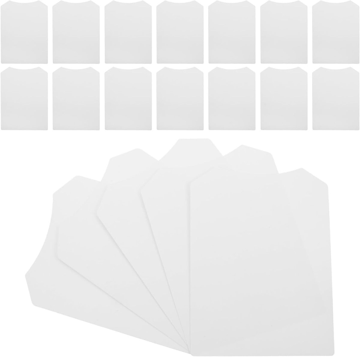 Shirt Organizers - Kleding Vouwborden - Kleding Netjes Houden - Vormbehoud Transport - 50 Stuks - Wit