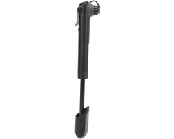 Fietspomp met manometer - Mini pomp - Banden oppompen - Dubbele ventiel compatibel - 120 PSI - Zwart — afbeelding 4