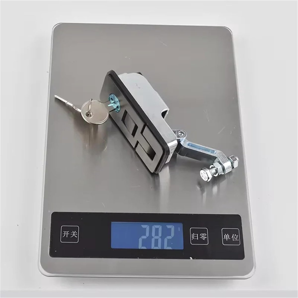 Klink Lock - Deurslot Flush Mount - Kasten Beveiligen - Zinklegering Materiaal - 85mm - Wi