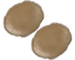 Reptielen Voedsel Schotel - Voederbak Schildpad - Huisdier Voeren - Natuurlijke Rots Look - 18x14 cm - Bruin