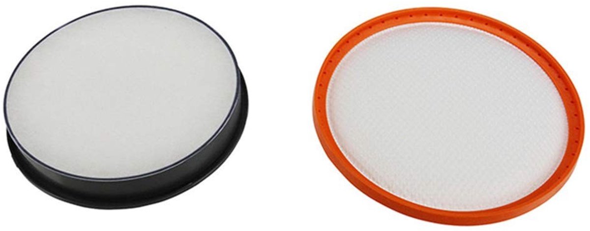 Dailygoods- Filterset 4 Stuks - Motor Beschermingsfilter - Uitlaatluchtfilter - Geschikt voor Dirt Devil - Hoogwaardige Materialen - Duurzaam - Stofzuigerfilter
