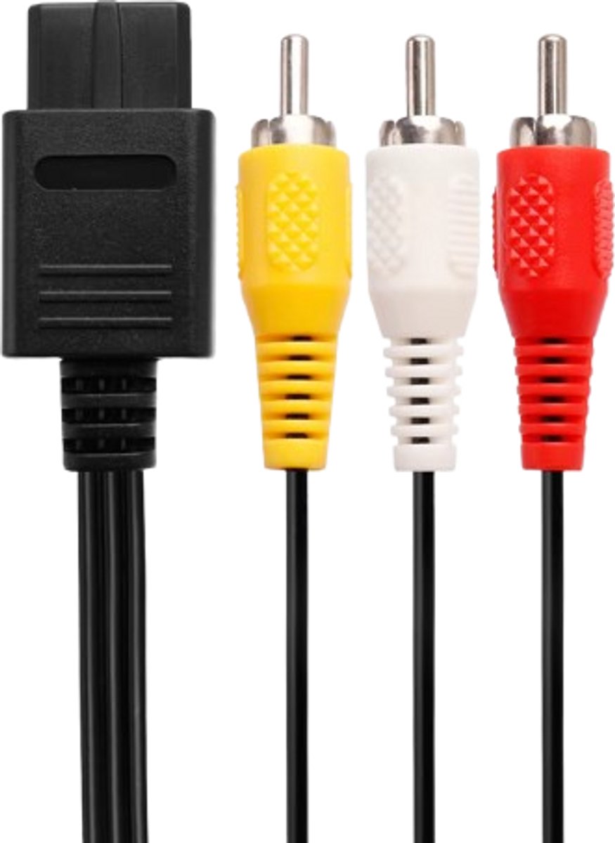 Nintendo 64 AV Kabel - RCA Audio Video Kabel voor N64, SNES en GameCube - Composite Tulp Kabel - NTSC