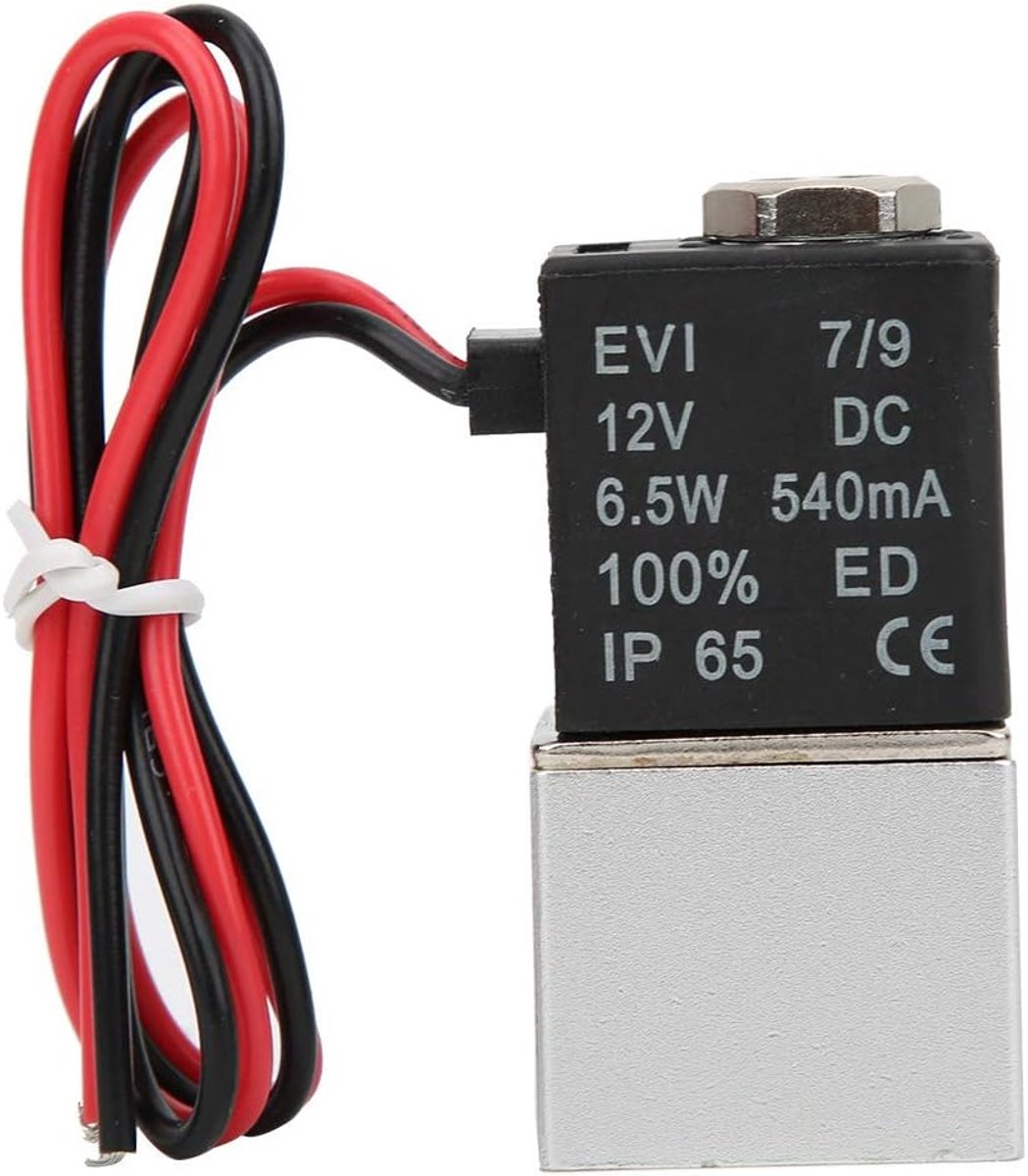 Solenoidklep - Water Lucht - Automatische Controle - Directe Actie - G1/8 G1/4 - Aluminium