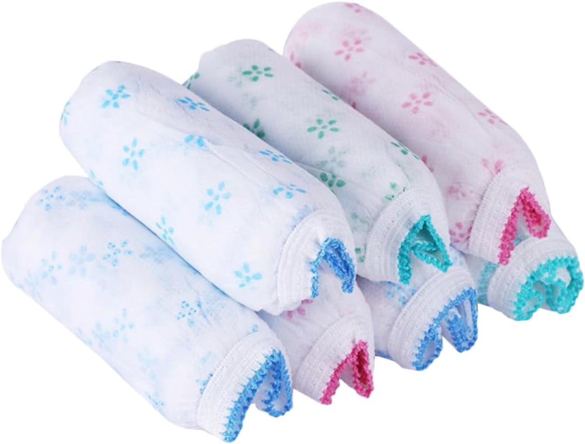 Wegwerp Ondergoed - Reis Slips - Comfortabel Reizen - Hoge Elasticiteit - 7 Stuks - Gemengde Kleuren