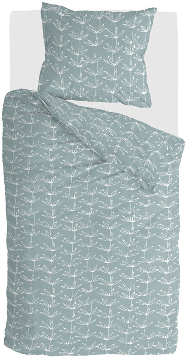 Byrklund Dekbedovertrek Pippa - 140x220 - 80% Polyester / 20% Katoen - Grijs