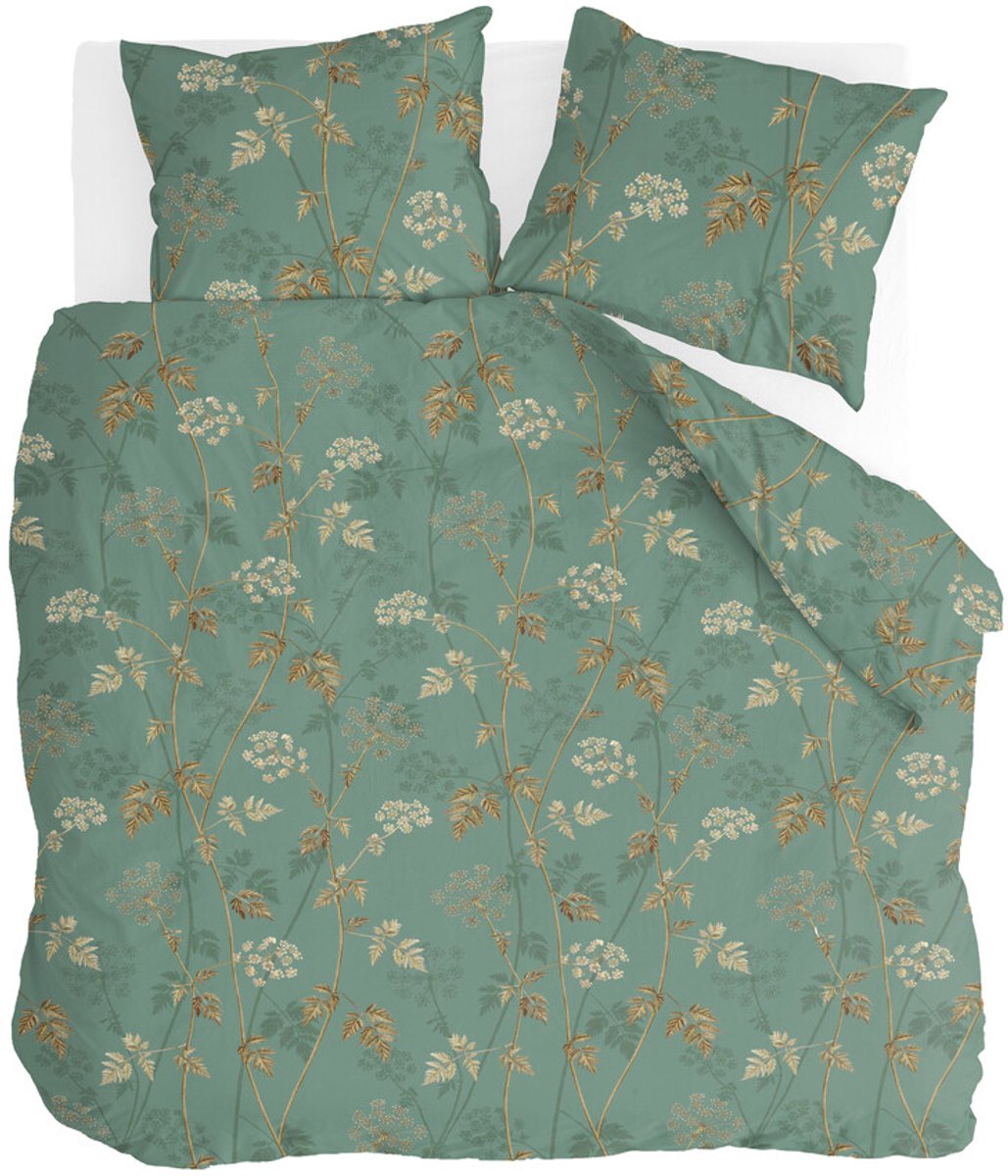 Byrklund Dekbedovertrek Vera - 240x220 - 80% Polyester / 20% Katoen - Groen