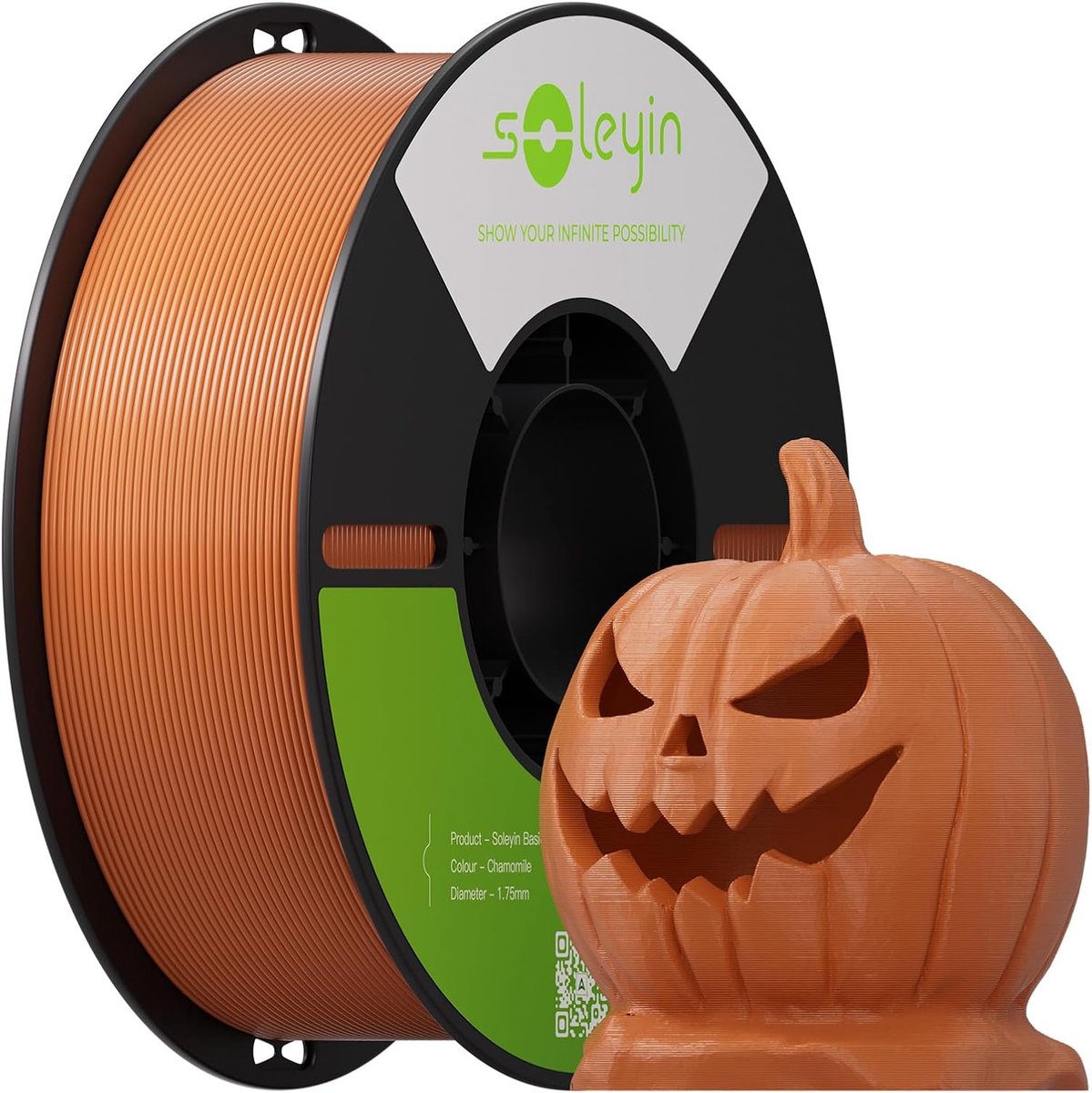 Image of Creality Ultra PLA Filament - oranje - 1,75 mm - 1 kg - High Speed 30-300 mm/s - Milieuvriendelijk - Voor de meeste 3D-printers Creality Ender K1, K1C, K2 Plus - 3D-printverbruiksartikelen - orange - 3D Printer Filament