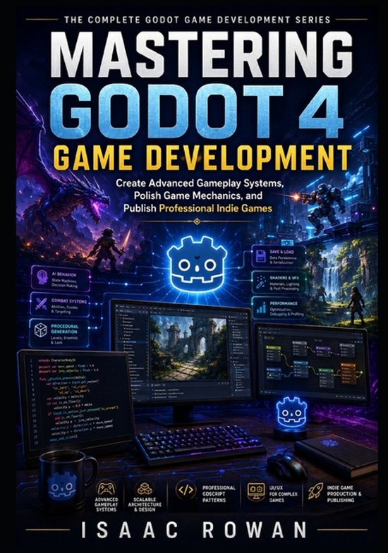 The Complete Godot Game Development- Mastering Godot 4 Game  ... - cover