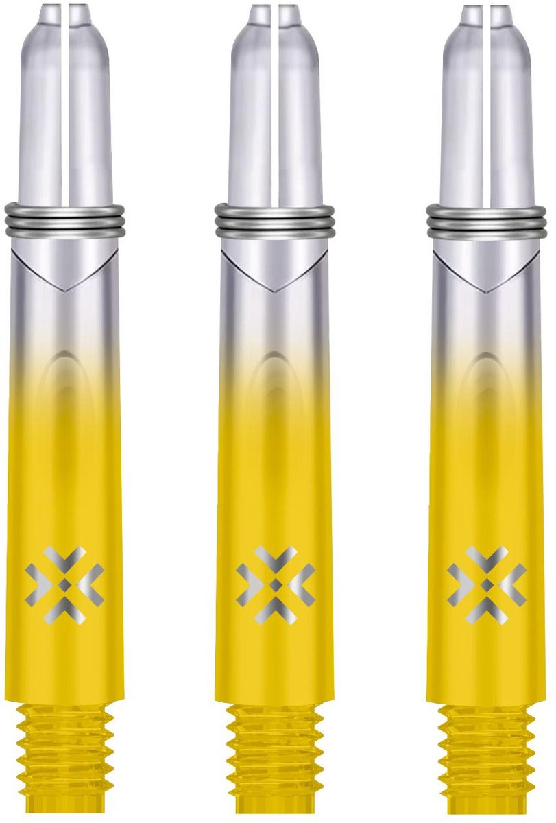 BULLET SHAFTS 35MM YELLOW / TT