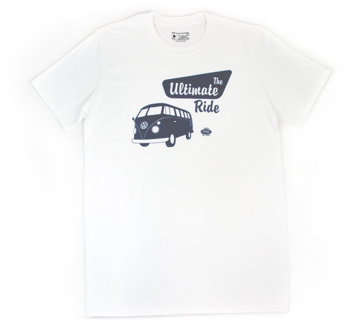 BRISA VW Collection - Stijlvol vintage Volkswagen T1 Bulli Bus T-shirt, unisex met retro motief