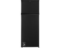 Inventum KV1430B koel-vriescombinatie 204 liter - 143 cm hoog - Vriesvak boven - Vrijstaand - Zwart