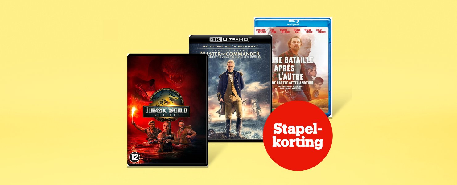 Tot 40% stapelkorting
