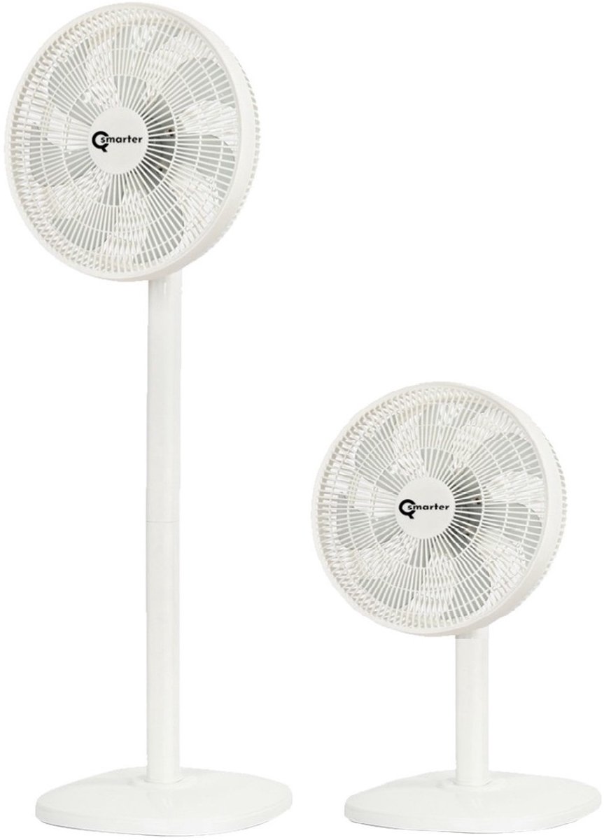 Qsmarter QFan SR Staande Ventilator met Afstandsbediening