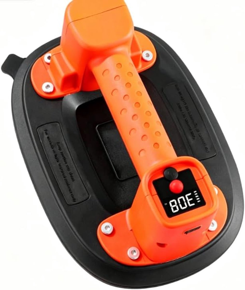 Zuignappen - Glasklemmen - Materiaal Verplaatsen - Hoge Draagkracht - 10 Inch - Zwart
