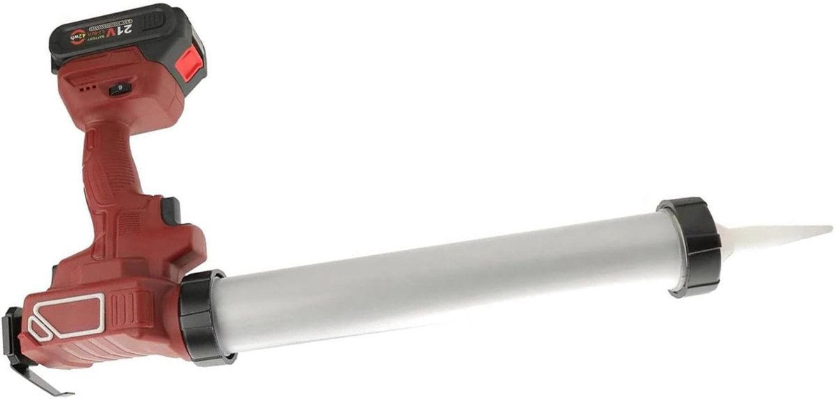 Elektrisch Lijmpistool - Draadloos Kitpistool - Doe-het-zelf Reparatie - 6 Snelheden Instelbaar - 800N Stuwkracht - Zwart