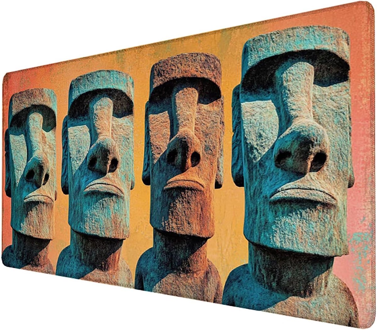 Grote Muismat - Bureauonderlegger - Bureau Organisatie - Antislip Basis - 100x50 cm - Grijs