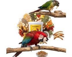 Jungle Beast - medium & grote papegaaien blend - PROTEÏNE JUNGLE - 1kg