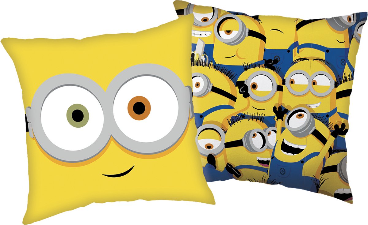Minions Sierkussen - Watch Me - 40 x 40 cm - Polyester