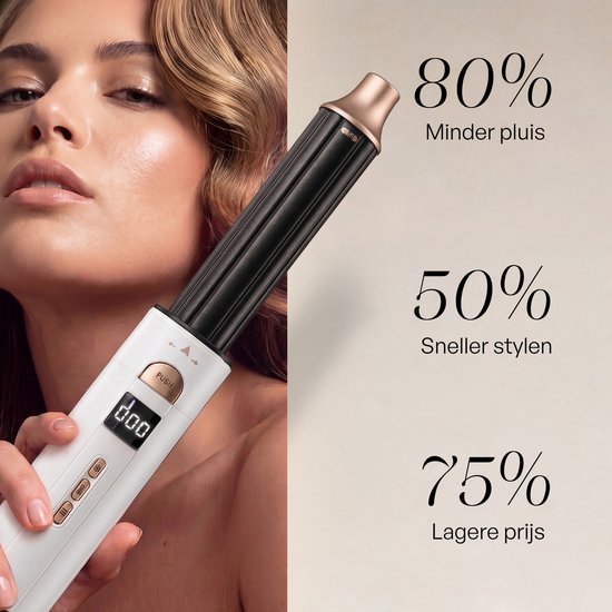 Sansbeauté® 8-in-1 Airstyler met Diffuser - Multistyler - Föhnborstel Kort Haar - Haarkruller - Haarstyler - Haardroger - Warmteborstel - Krulborstel - Krultang - Haarstijler - Stijlborstel - 5 in 1 Hairstyler