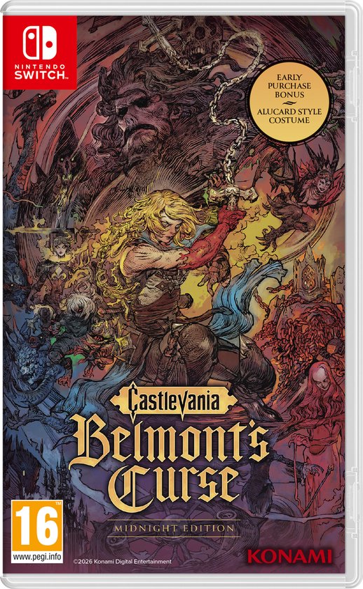 Konami Castlevania: Belmont's Curse Nintendo Switch
