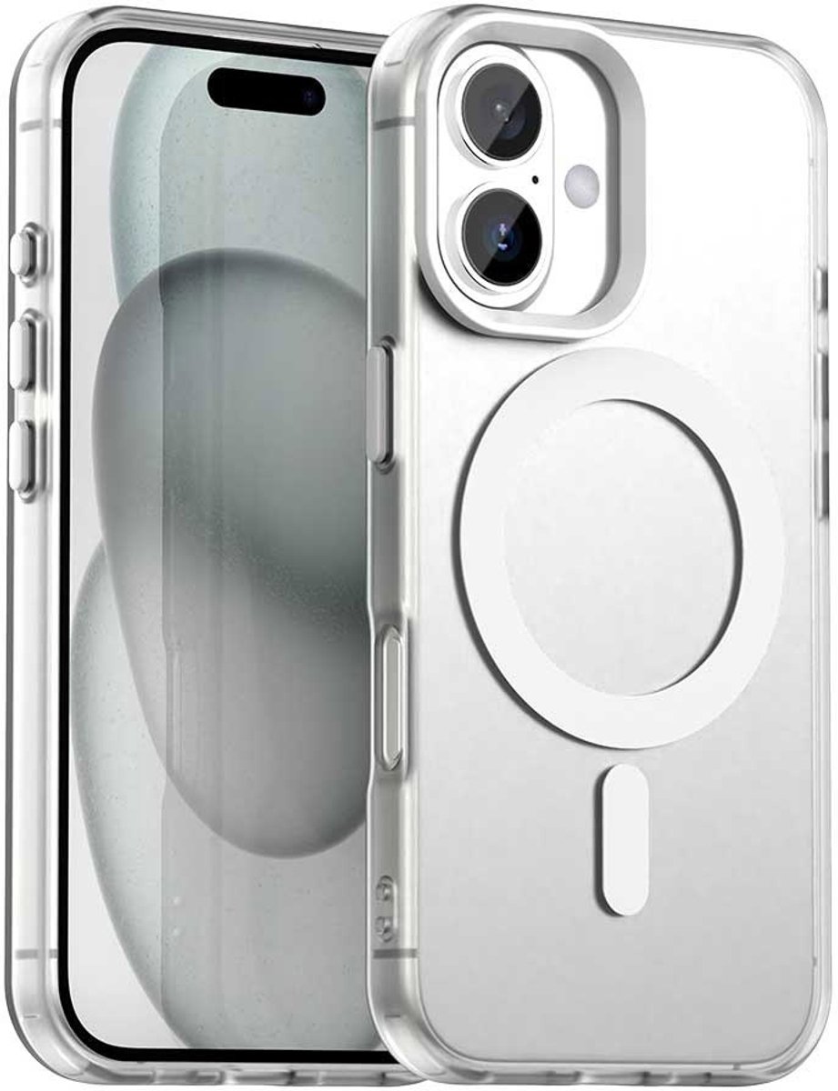 Techsuit CandyCase MagSafe - Hoesje - iPhone 17 - Wit - MagSafe