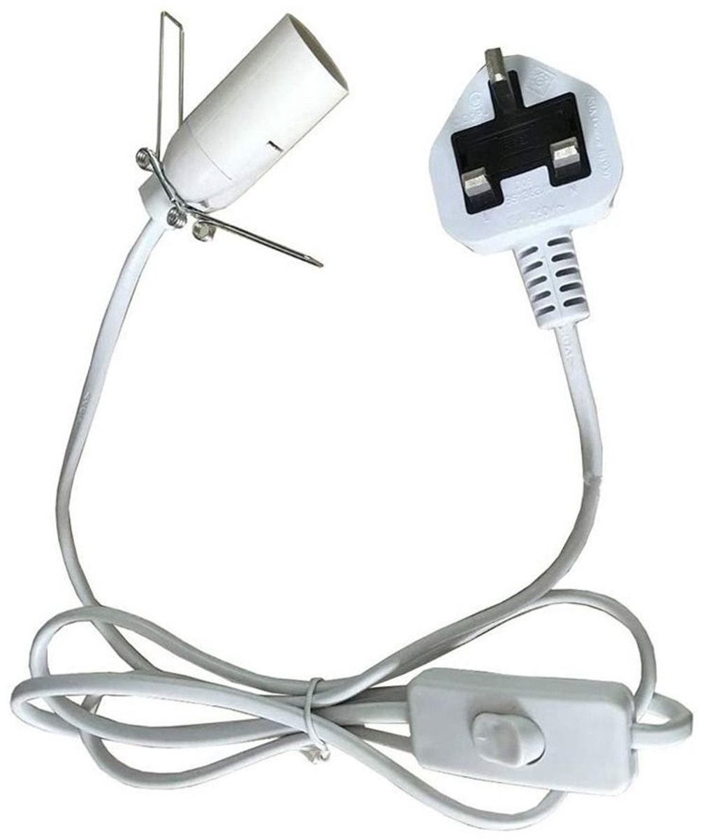 White Fitting Cable - UK