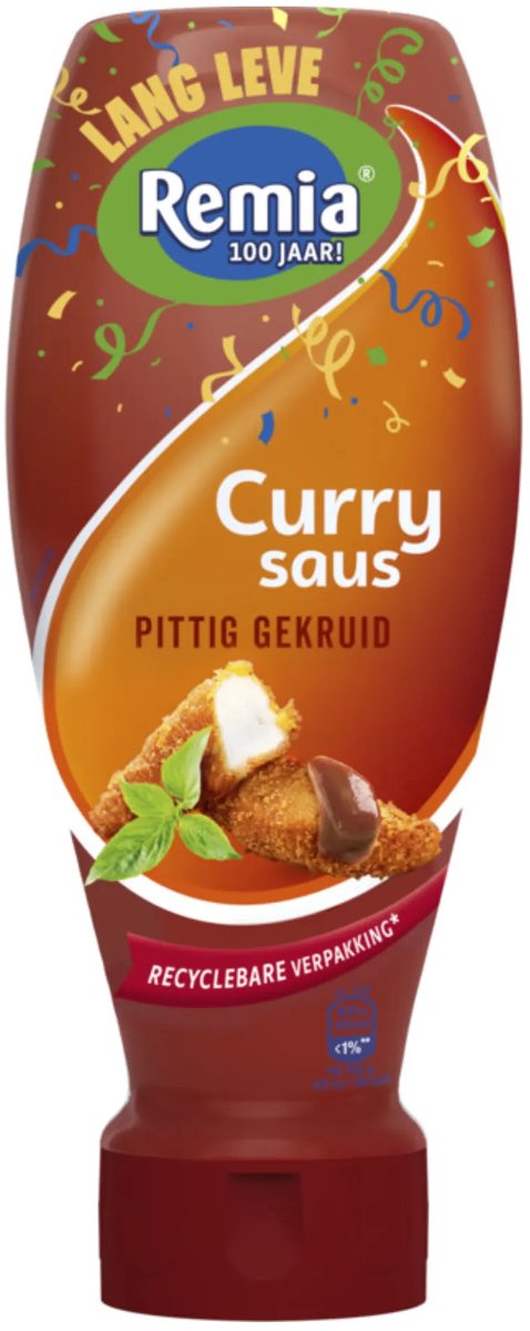 Remia - Curry Saus - 500 ml - Omdoos 10x