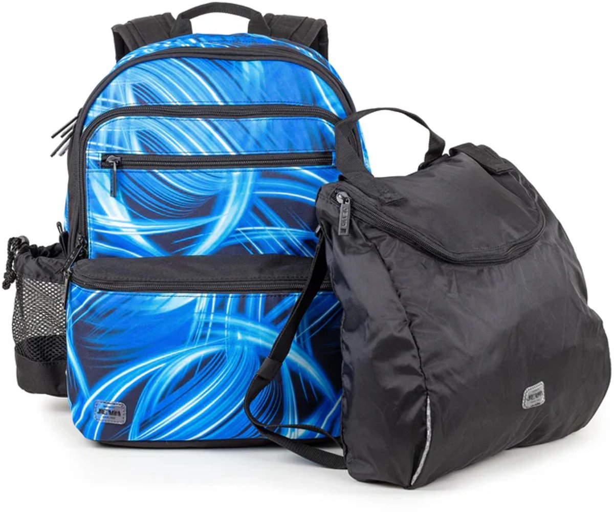 JEVA Square Lightning - Rugzak met gymtas