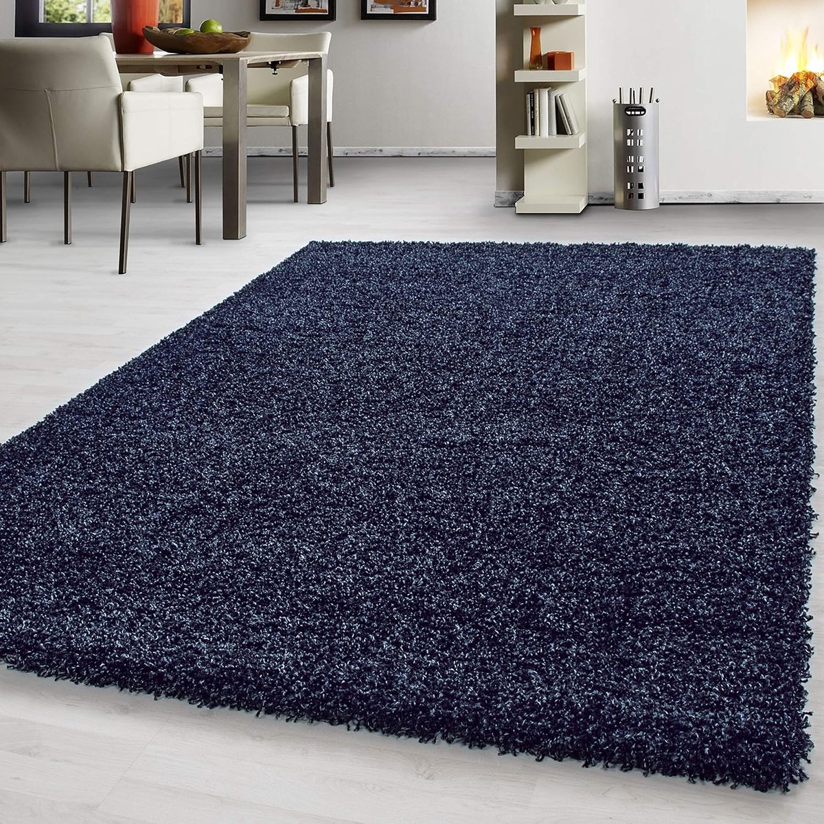 Hoogpolig Vloerkleed - Shaggy Tapijt - Woonkamer Decoratie - Wasbaar Vloerverwarming Gesch