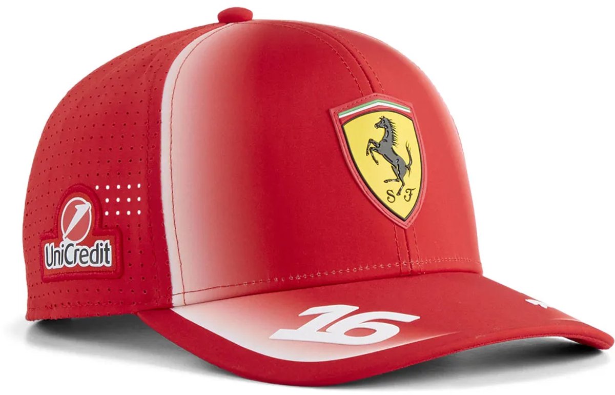 Puma Ferrari Charles Leclerc Replica Junior Pet Kinderen Rood