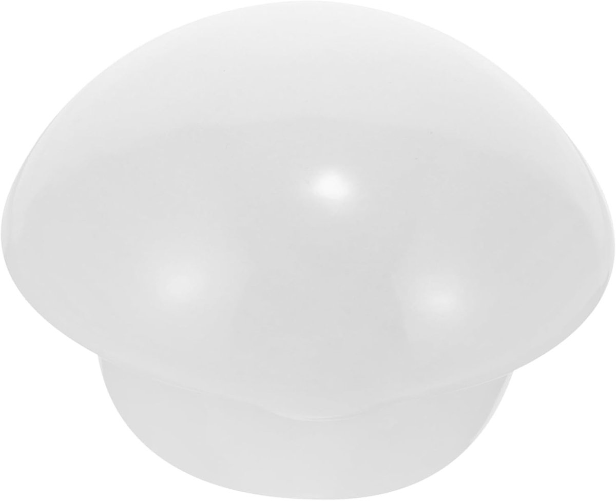 Urinoir Zeefstopper - Afvoer Deksel - Schoon Houden - Keramisch Materiaal - 9x9 cm - Wit