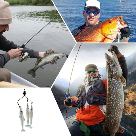 Zoutwater Kunstaas - Flexibele Swimbait - Vissen Op Baars - Natuurlijke Schoolnabootsing - 7.5 cm - Niet gespecificeerd — afbeelding 4