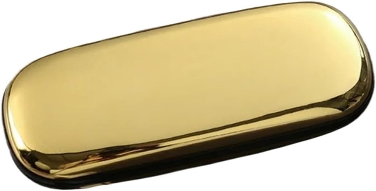 Brillenhoesje Set - Brillenbox Metaal - Brillen Beschermen - Harde Metalen Shell - 15 x 5 x 2.8 cm