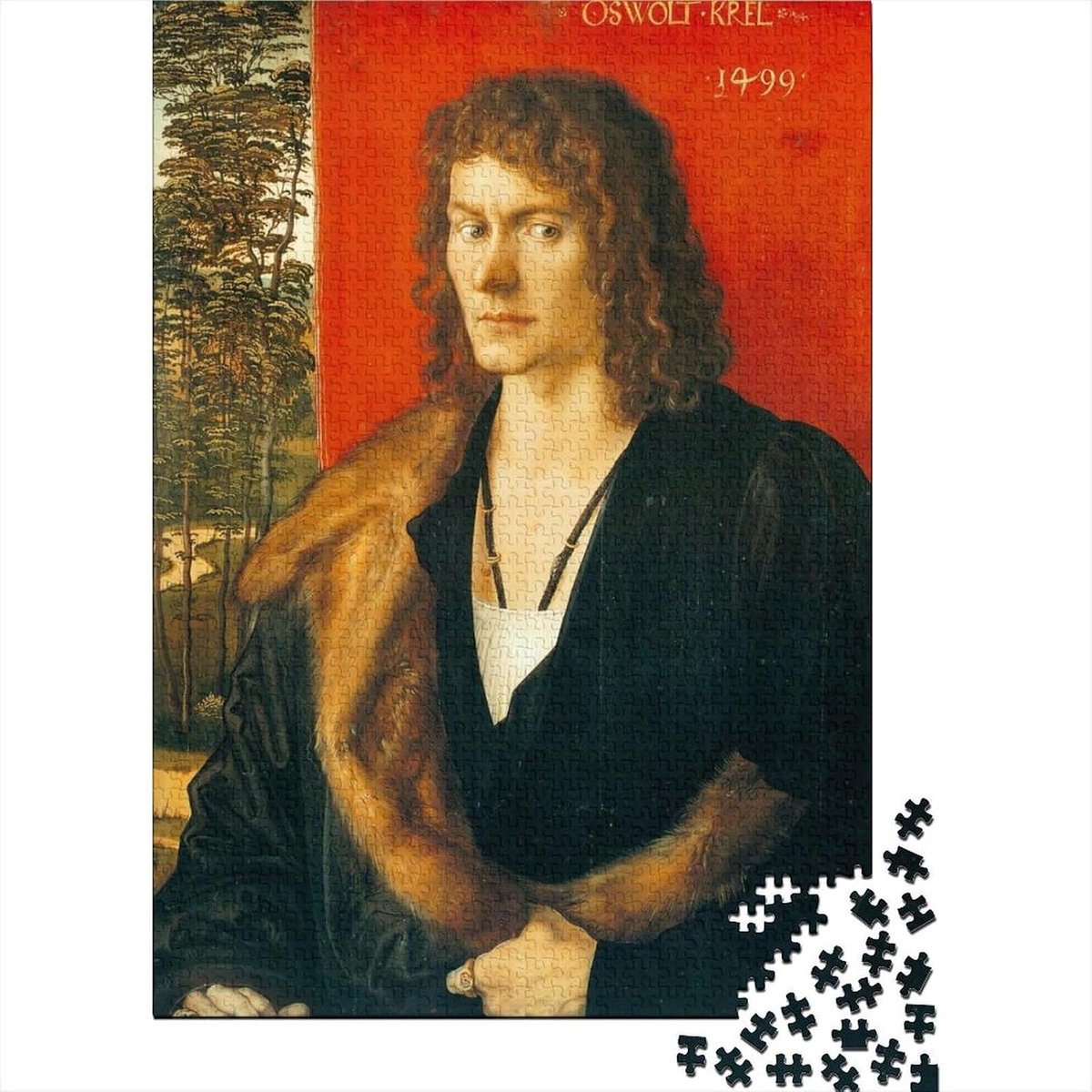 Kunstpuzzel 1000 stukjes - Uitdagend Legpuzzel - Ontspanning thuis - Inclusief poster - 75x50 cm - Stijl-4