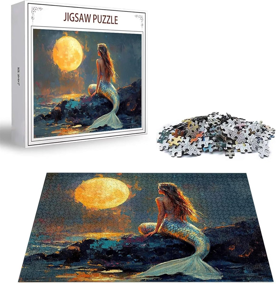 Puzzelmat - Doe-het-zelf puzzel - Ontspannend tijdverdrijf - Hoge resolutie poster - 4000 stukjes - Meerkleurig