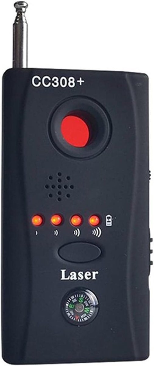 GPS detector Anti Spy Draadloze RF-signaaldetector B-U-G G-S-M GPS Tracker Hidden Camera Eavesdropping Device Professional radar detector (Color : CC308)