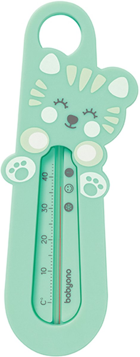 Babyono- Babybadthermometer- Wasbeer - 0m+ Grijs van Babyono — afbeelding 5