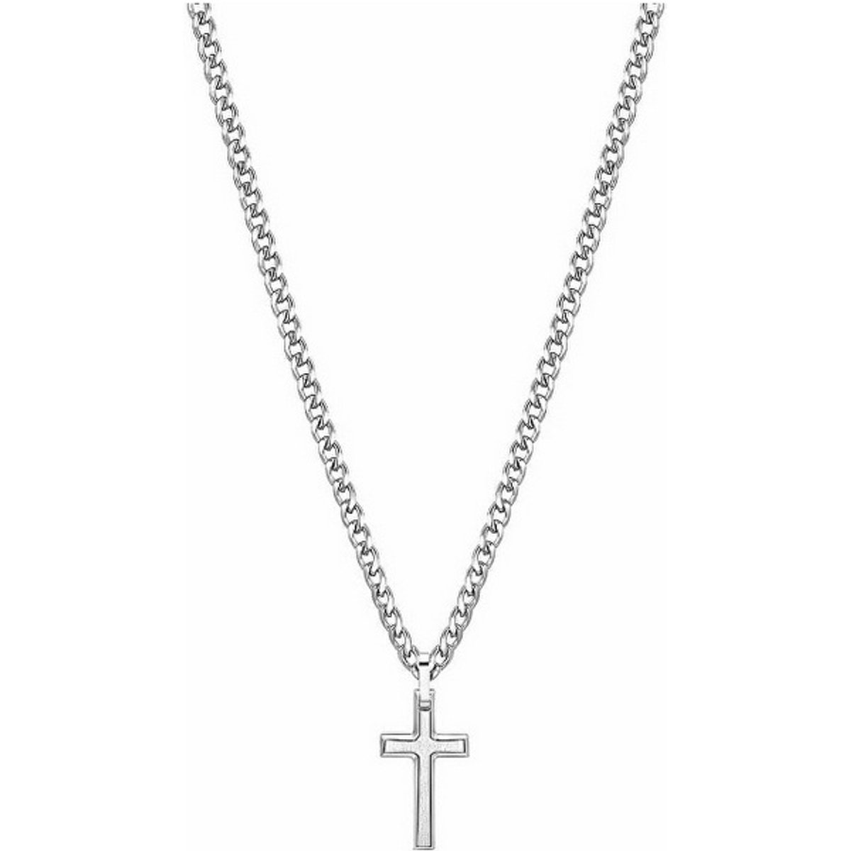 BROSWAY INK BIK10 STAINLESS STEEL KRUIS KETTING 1 STUK