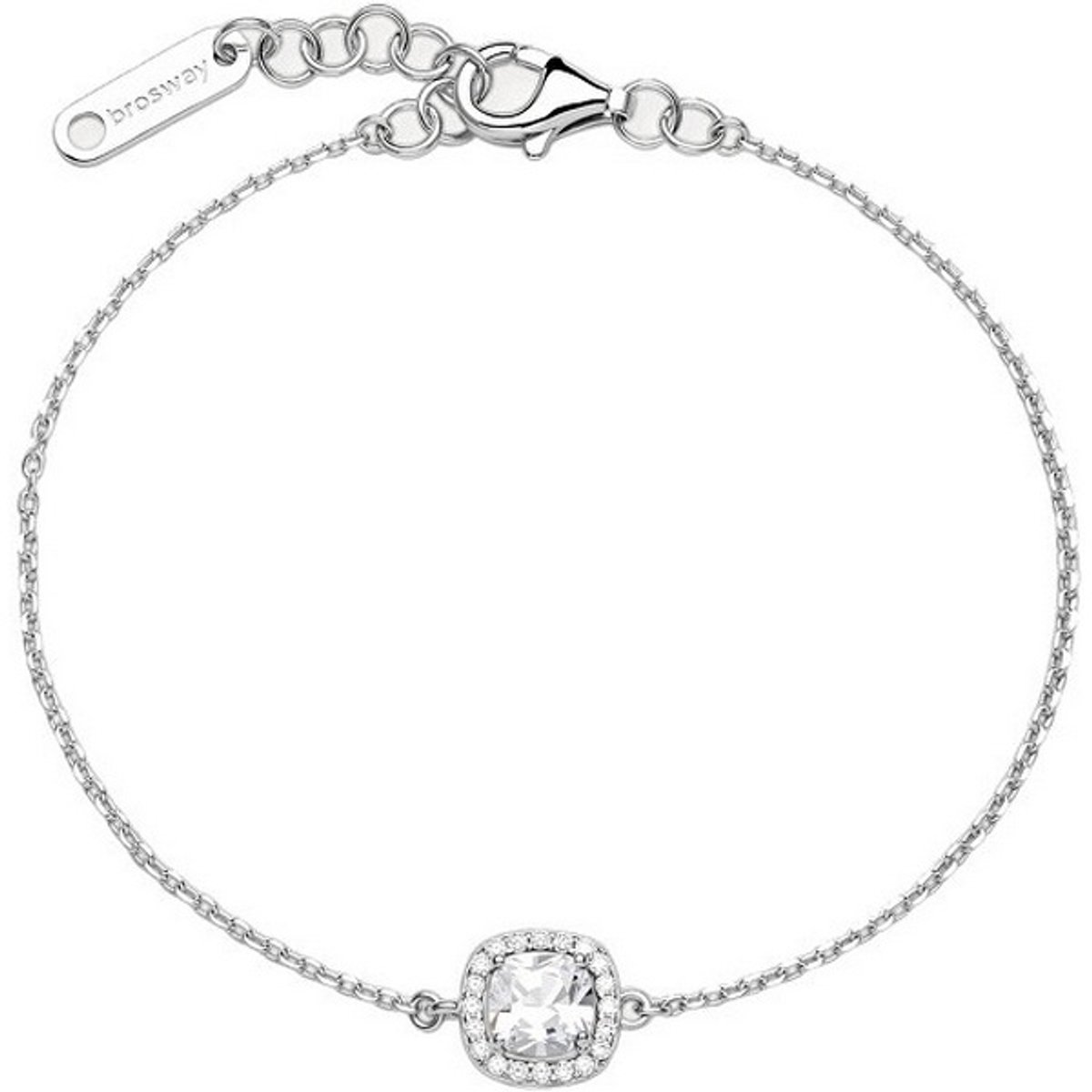 BROSWAY FANCY FIW158 ZILVEREN ARMBAND MET ZIRKONIA'S 1 STUK