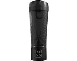 Thijox - Elektrische Eiwitshaker 700 ml, USB Oplaadbare Shakemixer, Klontvrije Sportmix voor Fitness, Yoga en Sport, Premium Kwaliteit